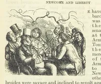 An illustration from The Oxford Thackeray. With illustrations. [Edited with introductions by George Saintsbury