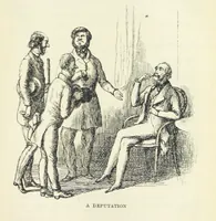 An illustration from The Oxford Thackeray. With illustrations. [Edited with introductions by George Saintsbury