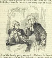 An illustration from The Oxford Thackeray. With illustrations. [Edited with introductions by George Saintsbury