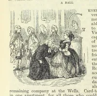 An illustration from The Oxford Thackeray. With illustrations. [Edited with introductions by George Saintsbury