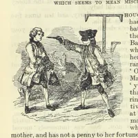 An illustration from The Oxford Thackeray. With illustrations. [Edited with introductions by George Saintsbury