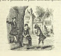 An illustration from The Oxford Thackeray. With illustrations. [Edited with introductions by George Saintsbury