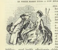 An illustration from The Oxford Thackeray. With illustrations. [Edited with introductions by George Saintsbury