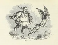 An illustration from The Oxford Thackeray. With illustrations. [Edited with introductions by George Saintsbury