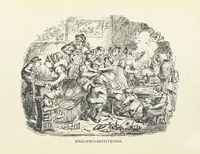 An illustration from The Oxford Thackeray. With illustrations. [Edited with introductions by George Saintsbury
