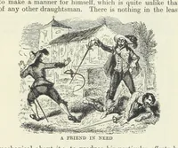 An illustration from The Oxford Thackeray. With illustrations. [Edited with introductions by George Saintsbury