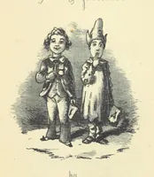 An illustration from The Christmas Books of Mr. M. A. Titmarsh ... With illustrations by the author (1872)