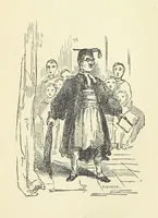 An illustration from The Christmas Books of Mr. M. A. Titmarsh ... With illustrations by the author (1872)