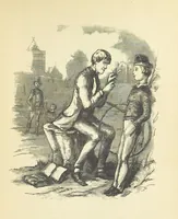 An illustration from The Christmas Books of Mr. M. A. Titmarsh ... With illustrations by the author (1872)