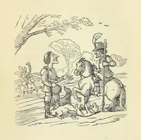 An illustration from The Christmas Books of Mr. M. A. Titmarsh ... With illustrations by the author (1872)