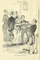 An illustration from The Christmas Books of Mr. M. A. Titmarsh ... With illustrations by the author (1872)