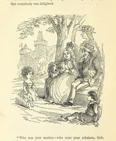 An illustration from The Christmas Books of Mr. M. A. Titmarsh ... With illustrations by the author (1872)