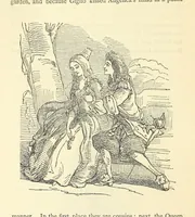 An illustration from The Christmas Books of Mr. M. A. Titmarsh ... With illustrations by the author (1872)