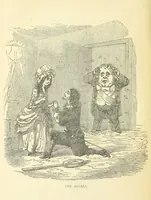 An illustration from The Christmas Books of Mr. M. A. Titmarsh ... With illustrations by the author (1872)