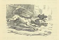 An illustration from The Christmas Books of Mr. M. A. Titmarsh ... With illustrations by the author (1872)