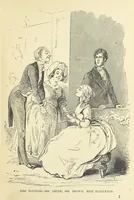 An illustration from The Christmas Books of Mr. M. A. Titmarsh ... With illustrations by the author (1872)