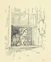An illustration from The Christmas Books of Mr. M. A. Titmarsh ... With illustrations by the author (1872)