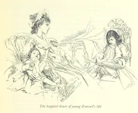 Picture 22 of 73 from The History of Henry Esmond, Esq. ... With illustrations by T. H. Robinson [and a preface by Joseph Jacobs (1896), leaf 129