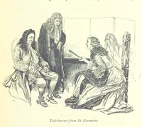 An illustration from The History of Henry Esmond, Esq. ... With illustrations by T. H. Robinson [and a preface by Joseph Jacobs (1896)