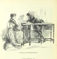 An illustration from The History of Henry Esmond, Esq. ... With illustrations by T. H. Robinson [and a preface by Joseph Jacobs (1896)