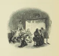 An illustration from The Seasons, and the Castle of Indolence ... With a biographical and critical introduction by A. Cunningham, etc (1841)