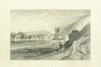 An illustration from Beauties of English Scenery, illustrated with thirty-five engravings on steel, from designs by W. H. Bartlett, D. Cox ... With descriptions by J. Tillotson (1860)