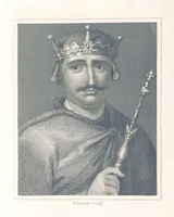 An illustration from A History of England: combining the various histories by Rapin, Henry, Hume, Smollett and Belsham: corrected by reference to Turner, Lingard, Mackintosh ... and other sources. Compiled and arranged by F. G. Tomlins. Stereotype edition (1857)