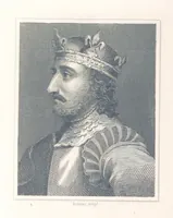 An illustration from A History of England: combining the various histories by Rapin, Henry, Hume, Smollett and Belsham: corrected by reference to Turner, Lingard, Mackintosh ... and other sources. Compiled and arranged by F. G. Tomlins. Stereotype edition (1857)