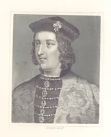 An illustration from A History of England: combining the various histories by Rapin, Henry, Hume, Smollett and Belsham: corrected by reference to Turner, Lingard, Mackintosh ... and other sources. Compiled and arranged by F. G. Tomlins. Stereotype edition (1857)