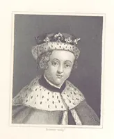 An illustration from A History of England: combining the various histories by Rapin, Henry, Hume, Smollett and Belsham: corrected by reference to Turner, Lingard, Mackintosh ... and other sources. Compiled and arranged by F. G. Tomlins. Stereotype edition (1857)