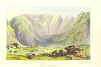 An illustration from The Lakes of England. Illustrated with eighteen coloured etchings (1869)