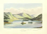 An illustration from The Lakes of England. Illustrated with eighteen coloured etchings (1869)