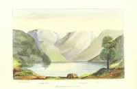 An illustration from The Lakes of England. Illustrated with eighteen coloured etchings (1869)