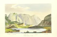 An illustration from The Lakes of England. Illustrated with eighteen coloured etchings (1869)