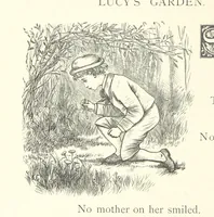 An illustration from Little Loving-Hearts Poem-Book ... With illustrations (1882)
