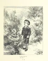 An illustration from Little Loving-Hearts Poem-Book ... With illustrations (1882)