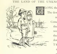 An illustration from Little Loving-Hearts Poem-Book ... With illustrations (1882)
