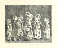 Picture 42 of 63 from Little Loving-Hearts Poem-Book ... With illustrations (1882), leaf 95