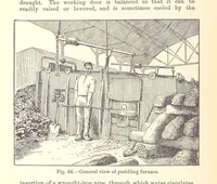 An illustration from The Metallurgy of Iron and Steel ... vol. I. The Metallurgy of Iron (1895)