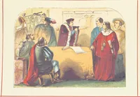 An illustration from A History of England for the Young (1872)