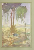 Picture 14 of 71 from Rubáiyát of Omar Khayyám. Presented by Willy Pogány (1913), leaf 21