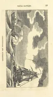 An illustration from The Naval Temple: containing a complete history of the battles fought by the Navy of the United States from ... 1794 to the present time ... [By H. Kimball.] With ... engravings, etc (1837)