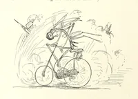 An illustration from Belle and the Dragon. An elfin comedy (1894)