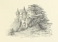 An illustration from Belle and the Dragon. An elfin comedy (1894)