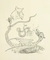 An illustration from Belle and the Dragon. An elfin comedy (1894)