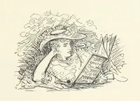 An illustration from Belle and the Dragon. An elfin comedy (1894)