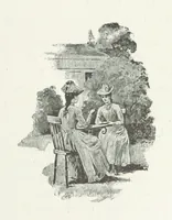 An illustration from A Sage of Sixteen, etc (1889)