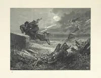 An illustration from Pictures from English Literature ... With twenty illustrations, by J. C. Horsley, E. M. Ward, W. F. Yeames, etc (1870)