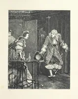 An illustration from Pictures from English Literature ... With twenty illustrations, by J. C. Horsley, E. M. Ward, W. F. Yeames, etc (1870)