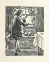 An illustration from Pictures from English Literature ... With twenty illustrations, by J. C. Horsley, E. M. Ward, W. F. Yeames, etc (1870)